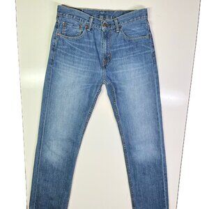 Levi's Men's 505 32x34 Blue Jeans Zip Fly 100% Cotton